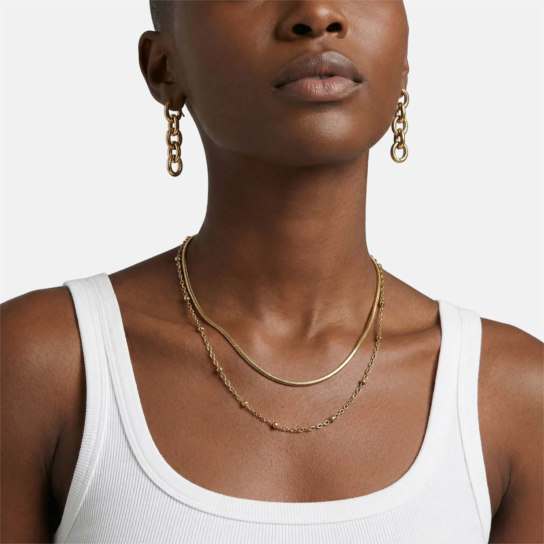 DOUBLE LAYER NECKLACE
