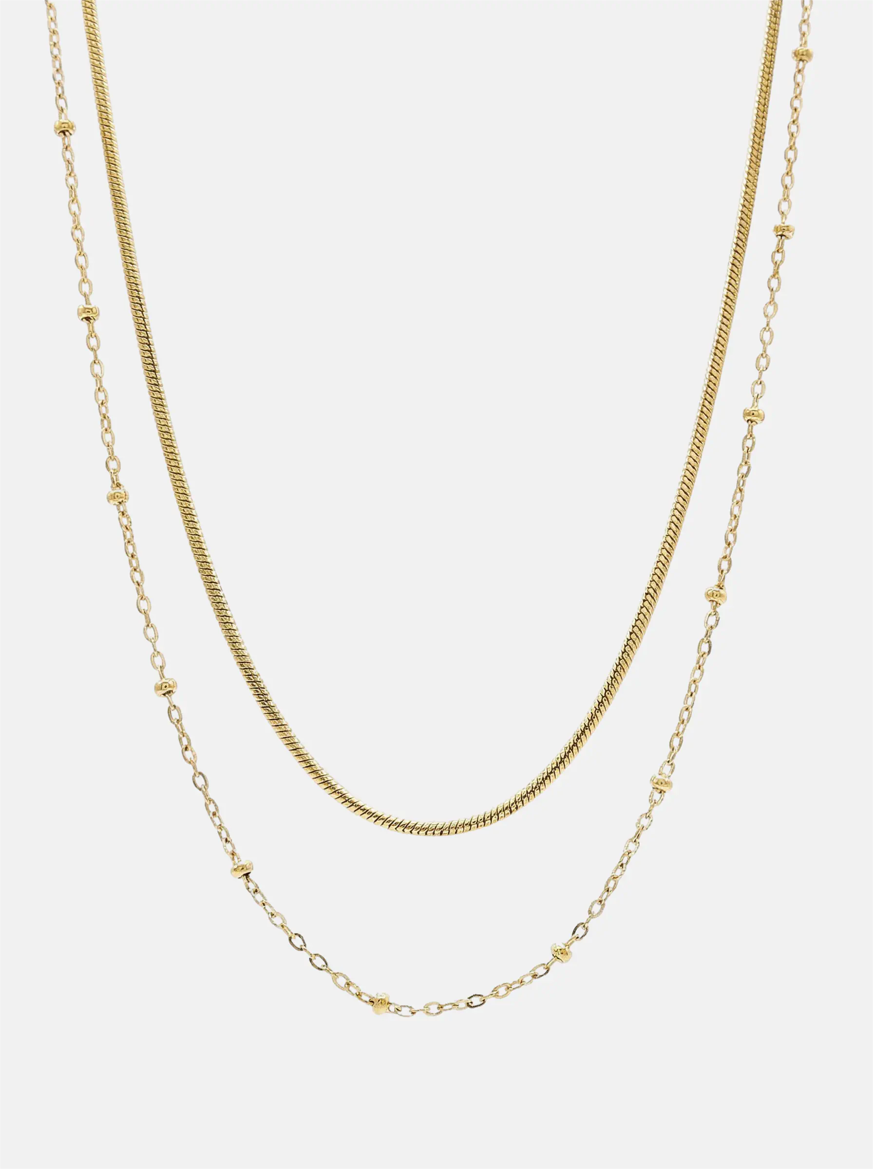 DOUBLE LAYER NECKLACE