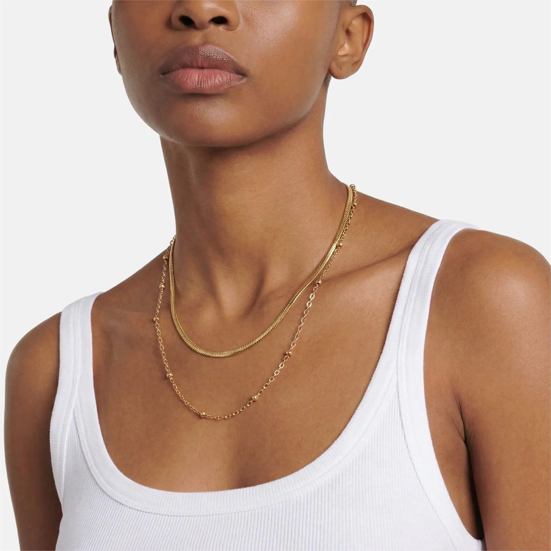 DOUBLE LAYER NECKLACE