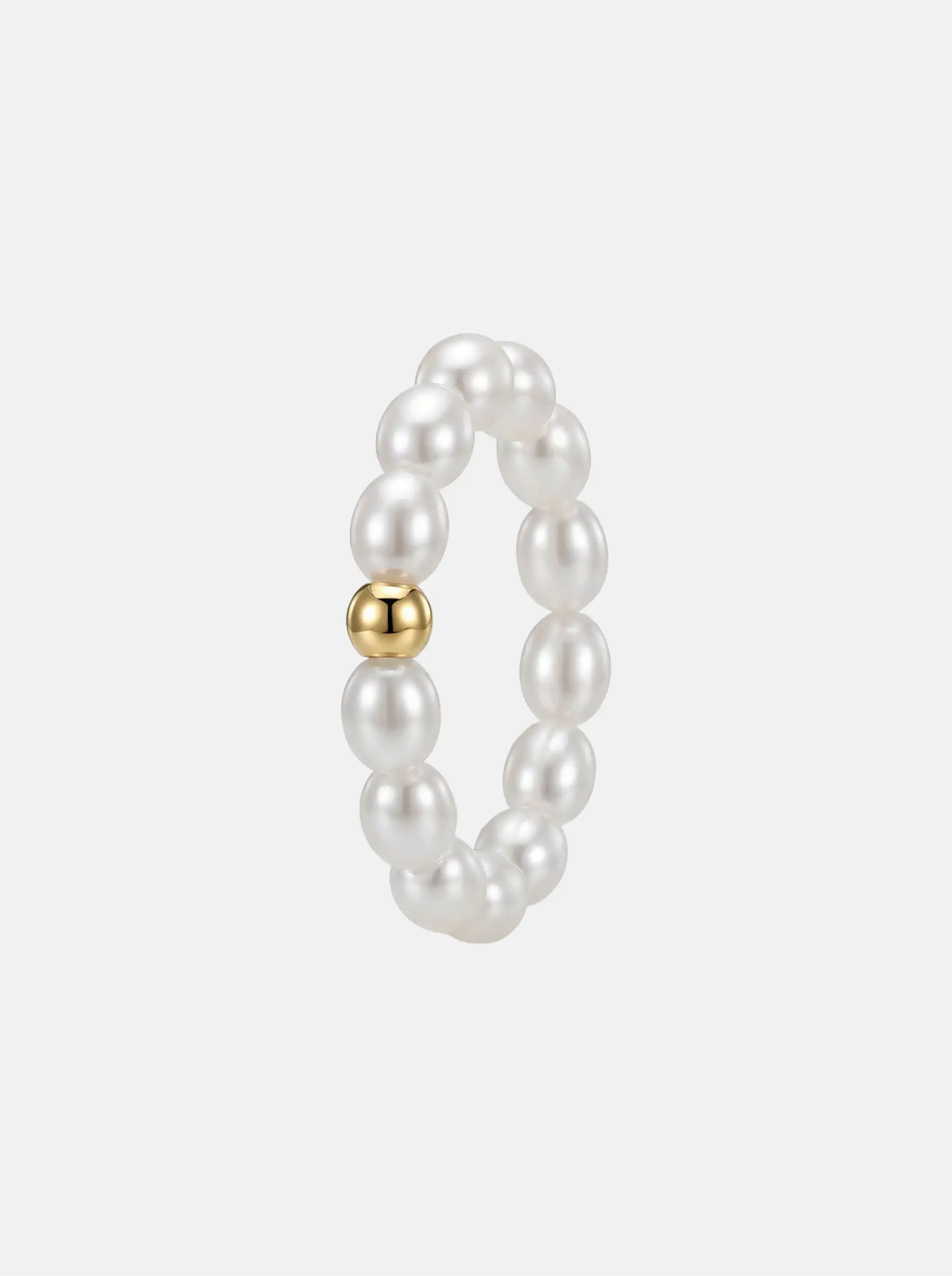 GOLD PEARL RING
