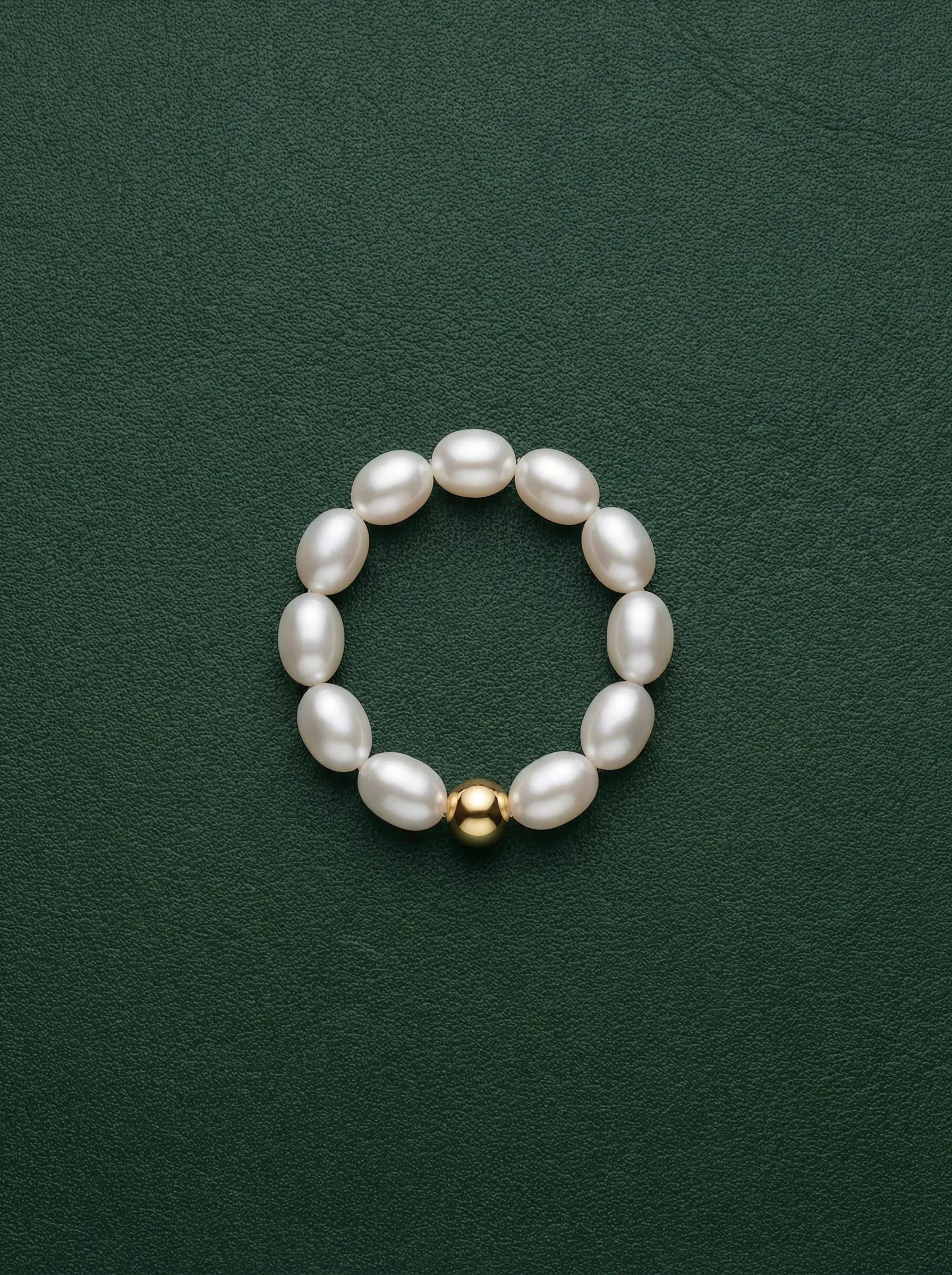 GOLD PEARL RING